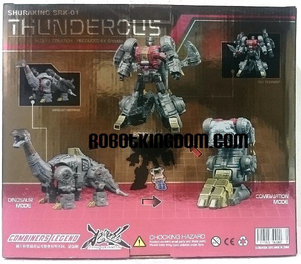 GCreations Shuraking SRK 01 Thunderous In And Out Of Package Images   Not MP Sludge Figure  (3 of 11)